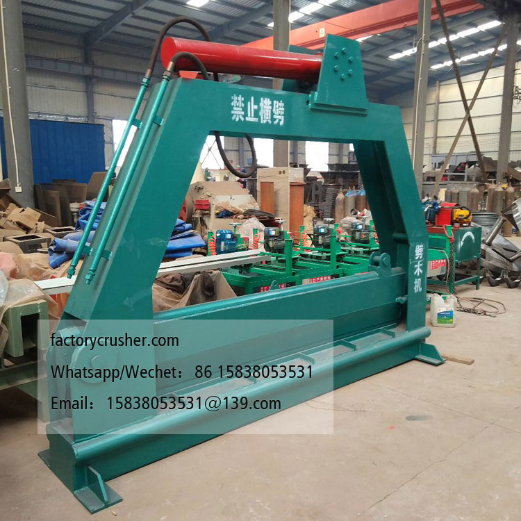 Wood splitter, gantry-type wood splitter, firewood splitter