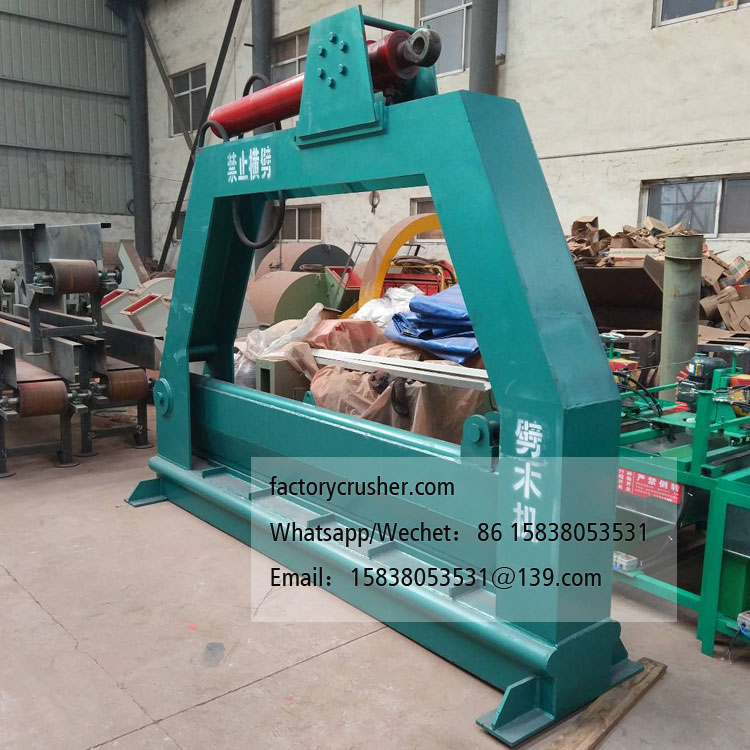 Wood splitter, gantry-type wood splitter, firewood splitter