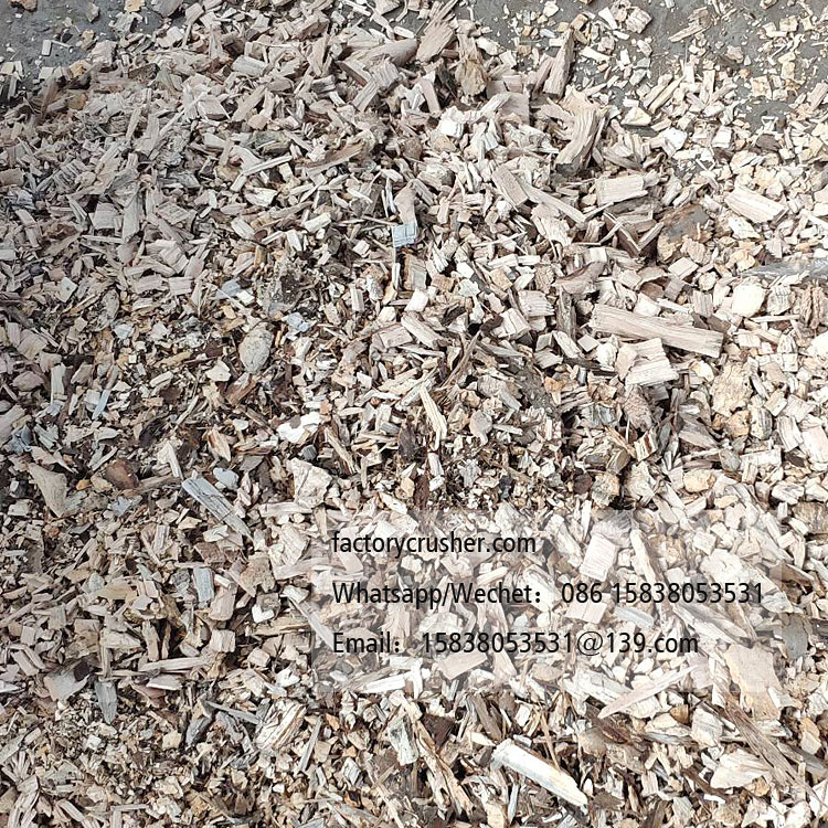 Large-scale wood shredder, multi-purpose crusher, branch and stump shredder