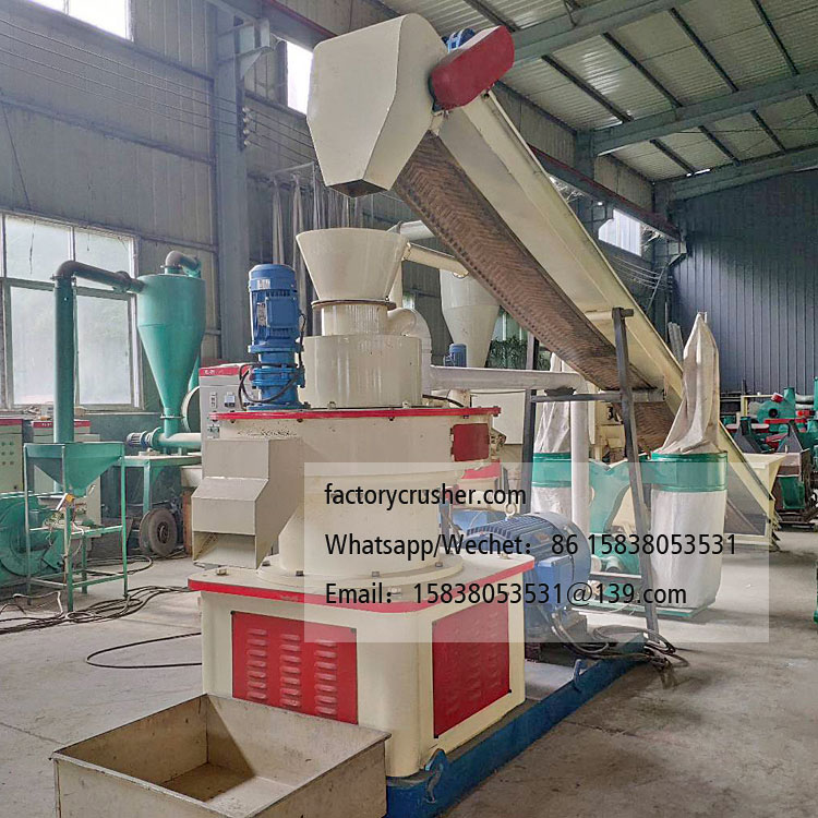 Wood pellet machine, biomass fuel pellet machine