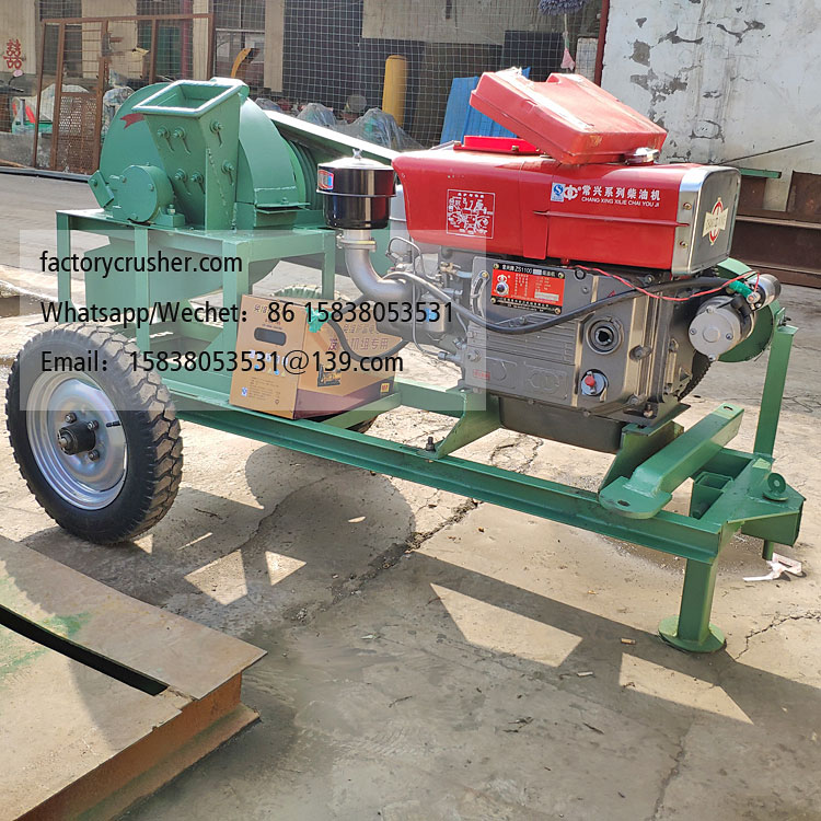 Disc wood shaving machine, wood shaving crusher