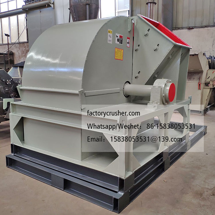 GH1000 type bottom discharge wood shredder, wood chip shredder