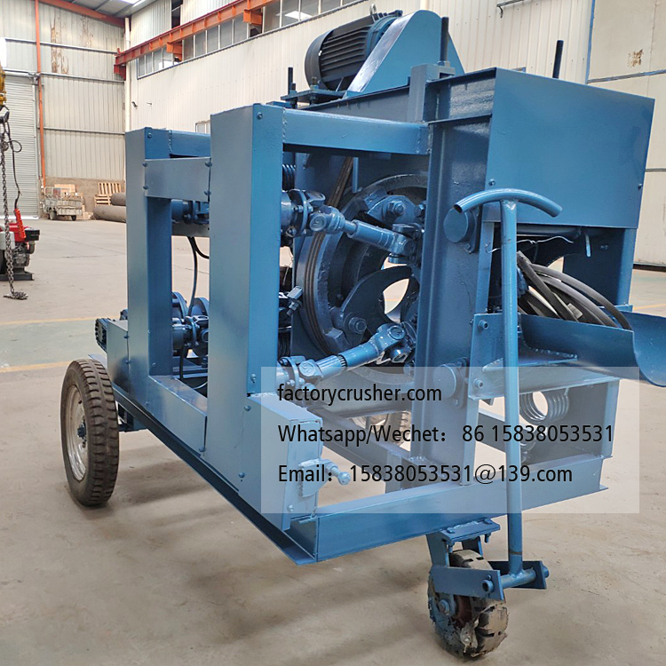 Ring-type wood peeling machine, poplar and pine wood debarking machine