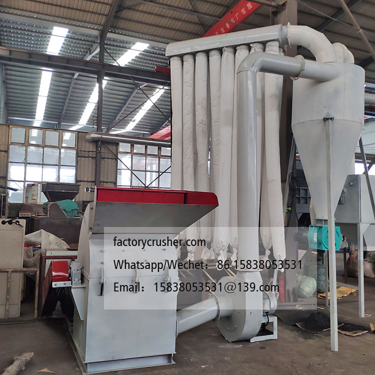 Eucalyptus bark shredder