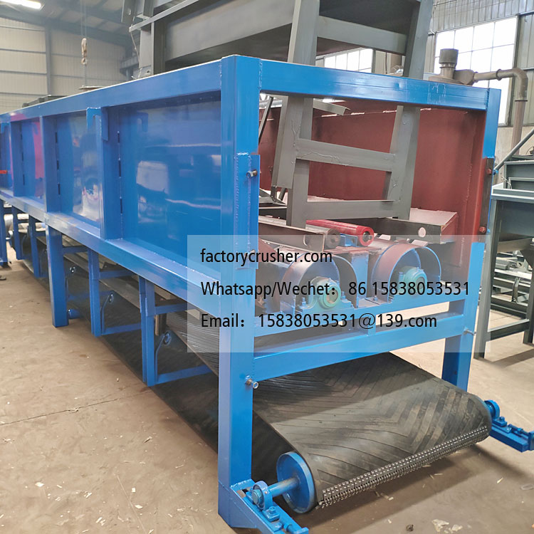Trough-type wood peeling machine, debarking machine for fir wood scraps, log debarking machine