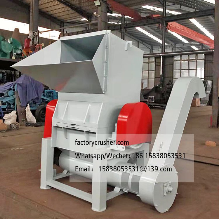 Fruit crate shredder, plastic crate shredder