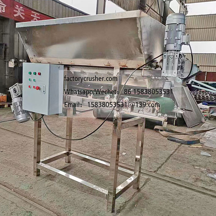 Ice granule packaging machine