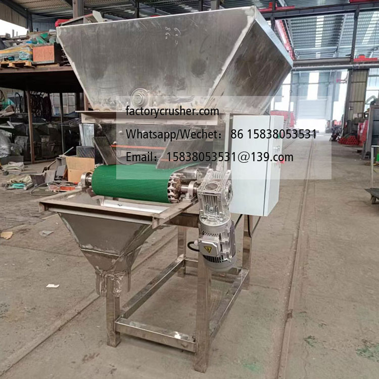 Ice granule packaging machine