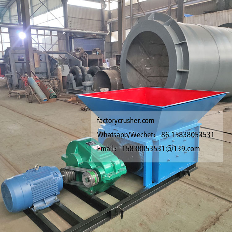 Coal slime and sludge disintegrator, lump breaker, double-roll disintegrator