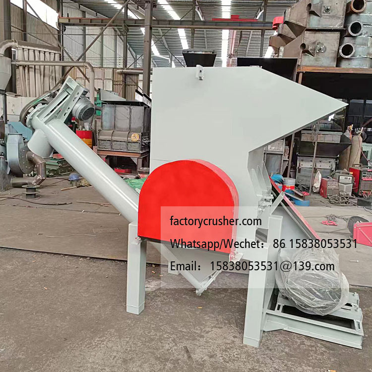 Plastic shredder, beverage bottle and packaging bag shredder, plastic film shredder