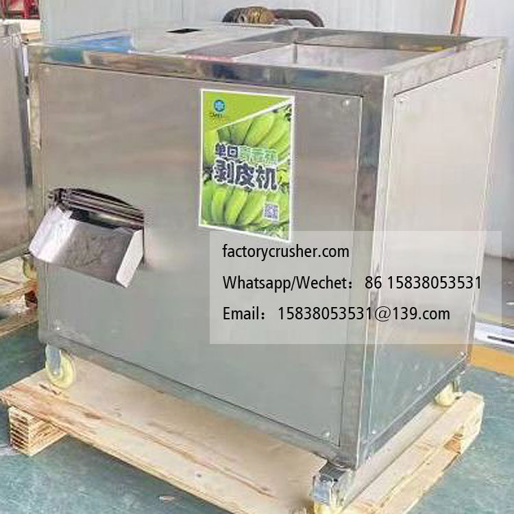 Green banana peeling machine, canna peeling machine