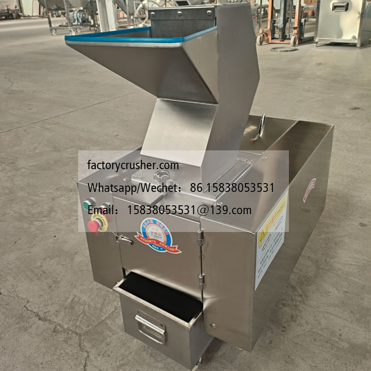 Stainless steel bone crushing machine