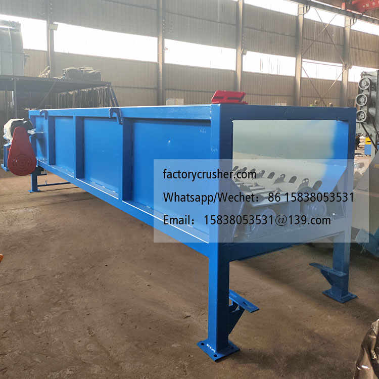 Trough-type wood peeling machine, debarking machine for fir wood scraps, log debarking machine