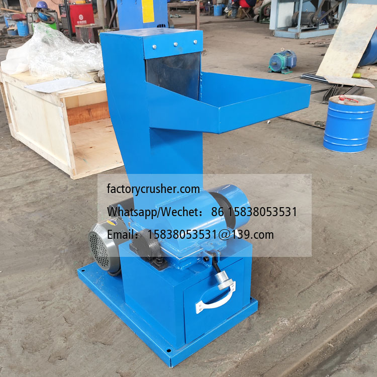 Small glass crushing machine