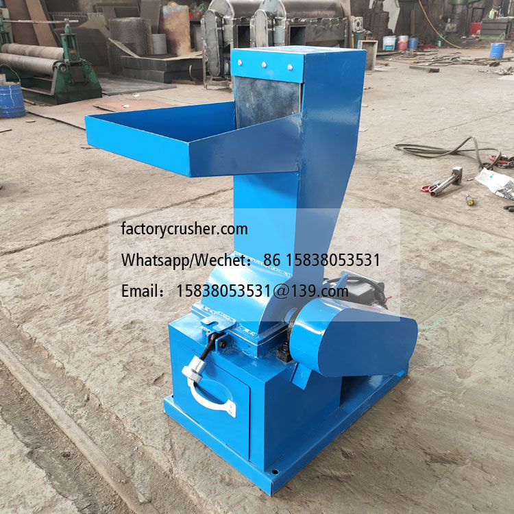 Small glass crushing machine