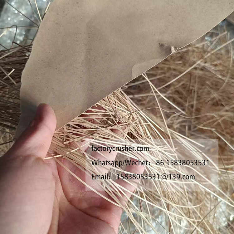 Paper filament machine