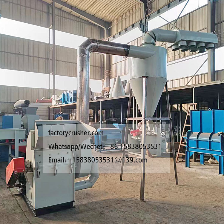 Bamboo fiber crusher