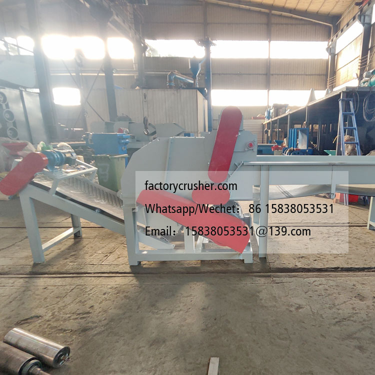 Forced-Feed Bamboo Crusher