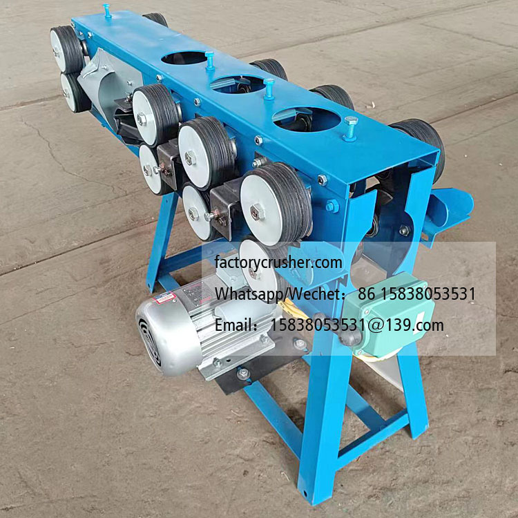 Fresh willow branch peeling machine, willow twig debarking machine