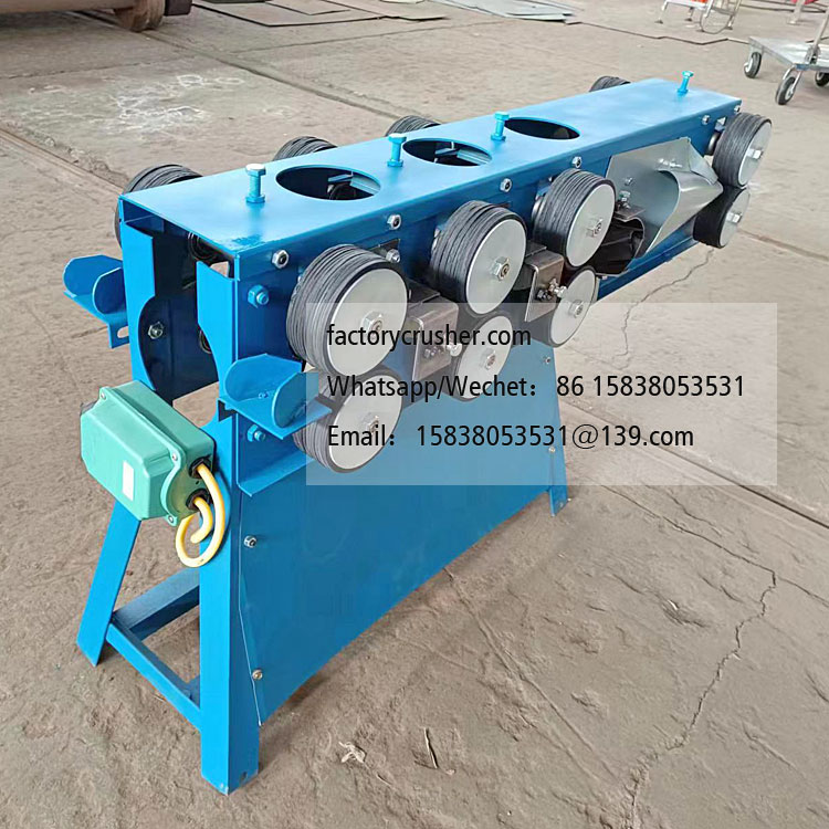 Fresh willow branch peeling machine, willow twig debarking machine