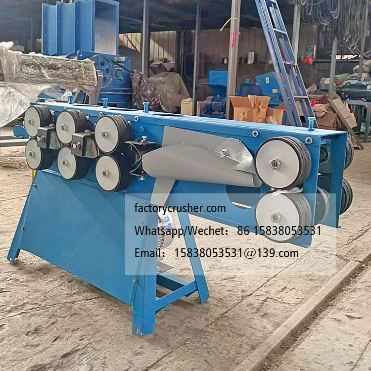 Fresh willow branch peeling machine, willow twig debarking machine