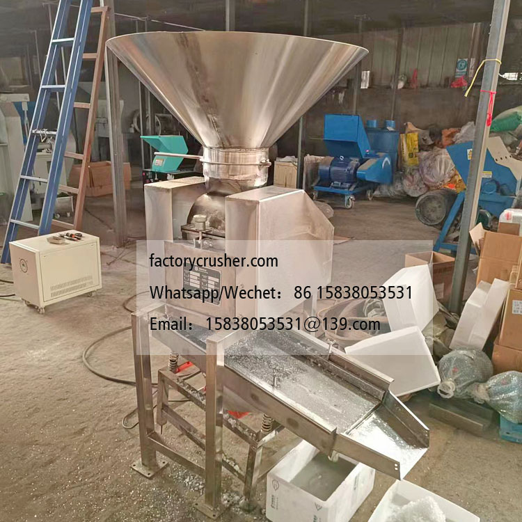 Glass bottle crusher, pharmaceutical bottle crushing machine
