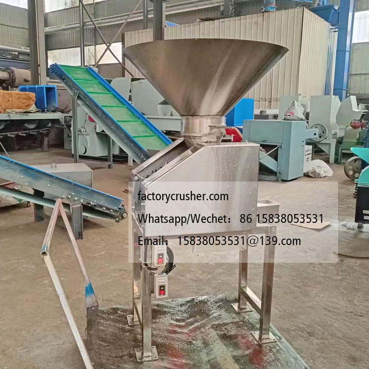 Glass bottle crusher, pharmaceutical bottle crushing machine