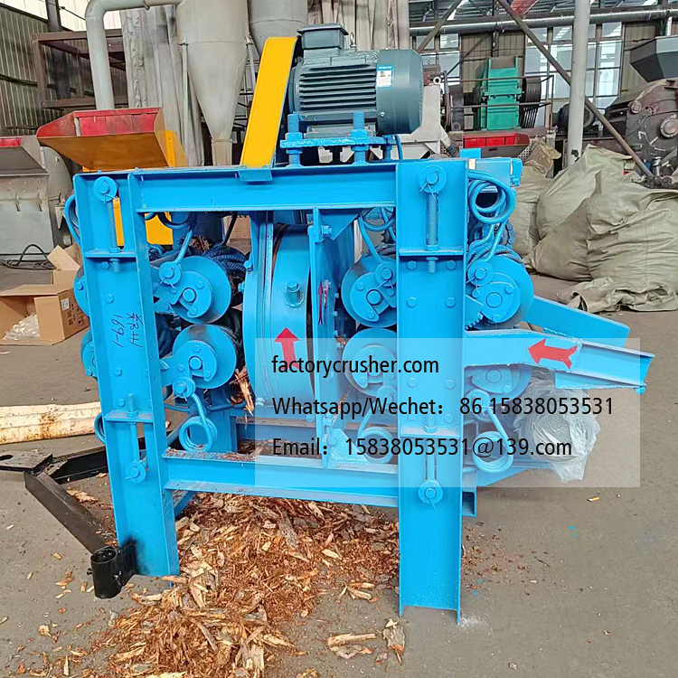 Ring-type wood peeling machine, poplar and pine wood debarking machine