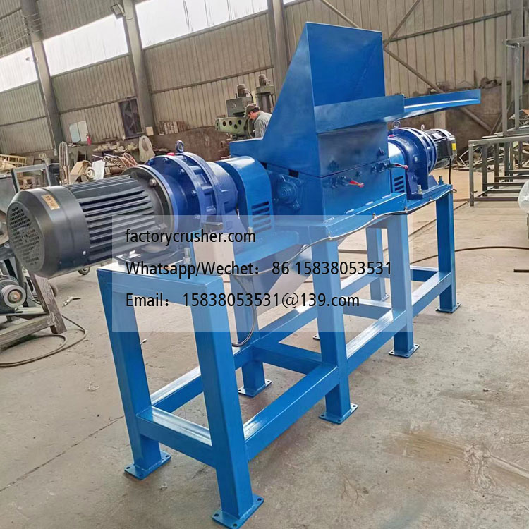 Dual-Shaft Frozen Fish Crusher