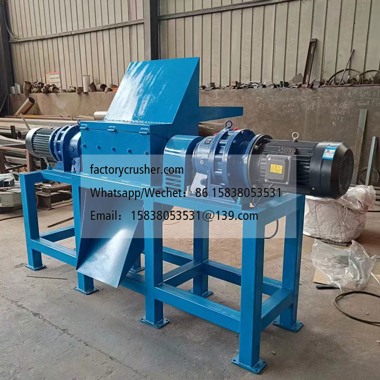 Dual-Shaft Frozen Fish Crusher