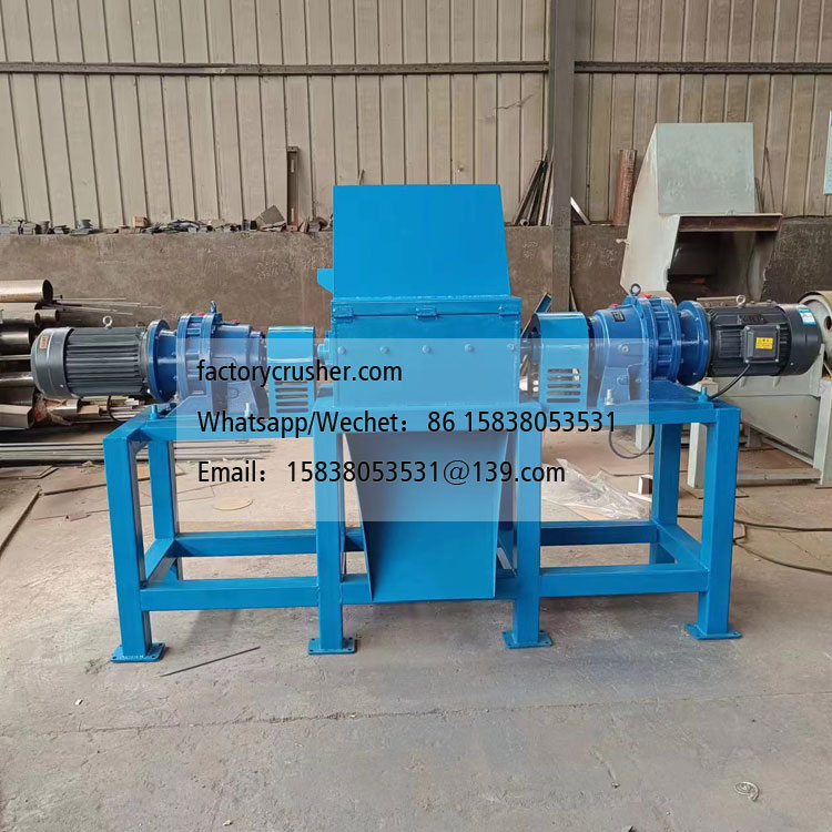 Dual-Shaft Frozen Fish Crusher