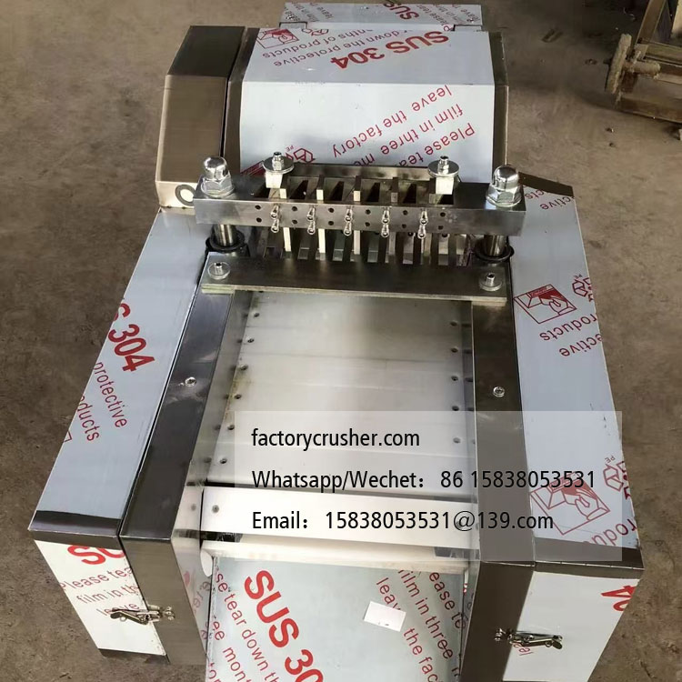 Coconut husk cutting machine, coconut shell dicing machine, shredder