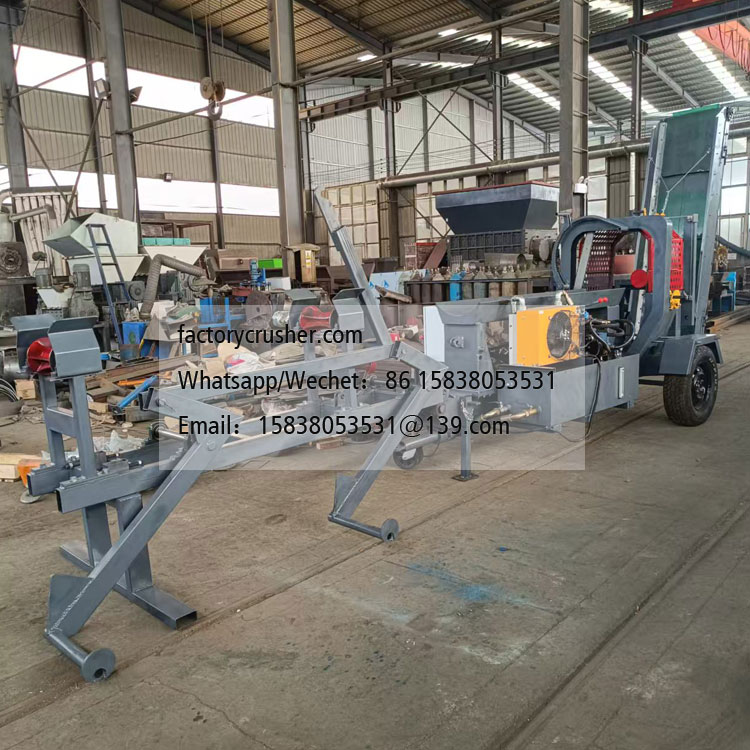 Wood splitting and sawing machine