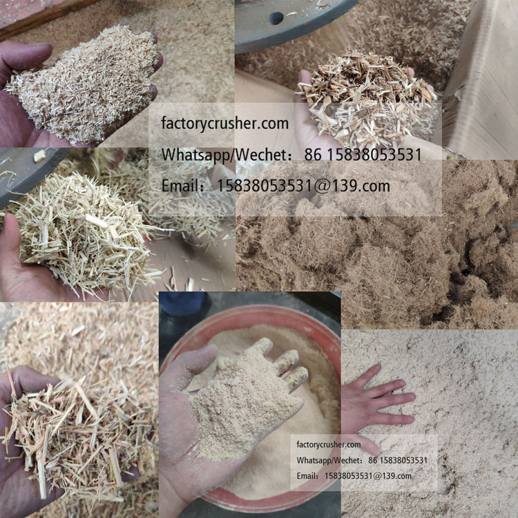 Wood shredder, furniture factory waste wood shredder