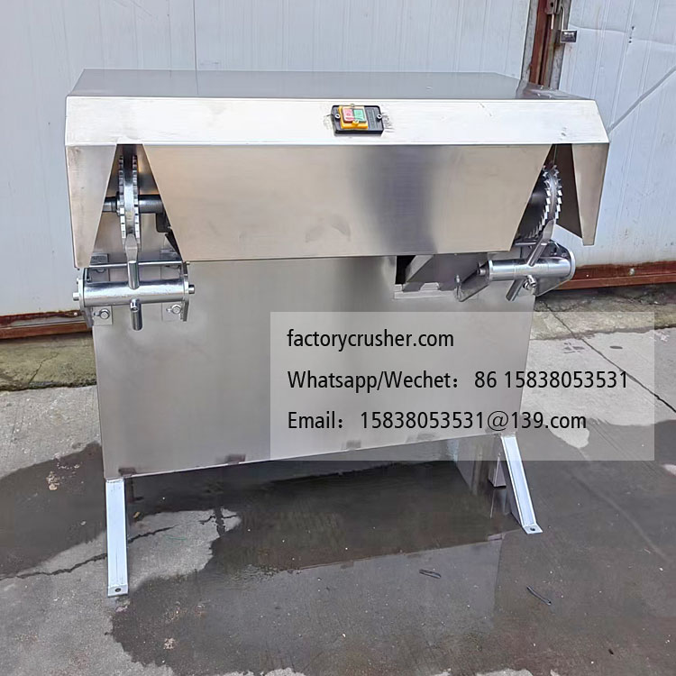 Coconut hard shell peeling machine
