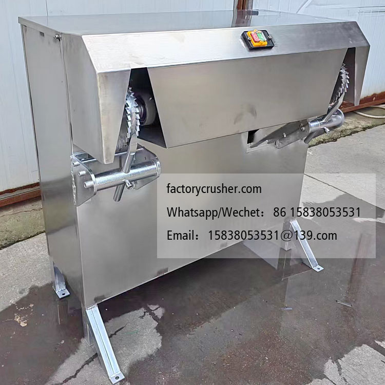 Coconut hard shell peeling machine