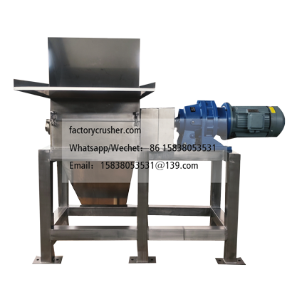 Stainless Steel Frozen Meat Shredder
