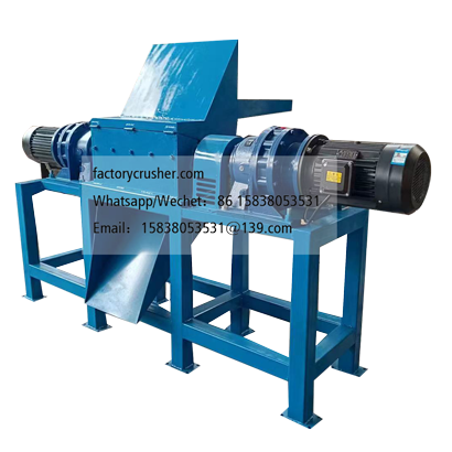 Dual-Shaft Frozen Fish Crusher