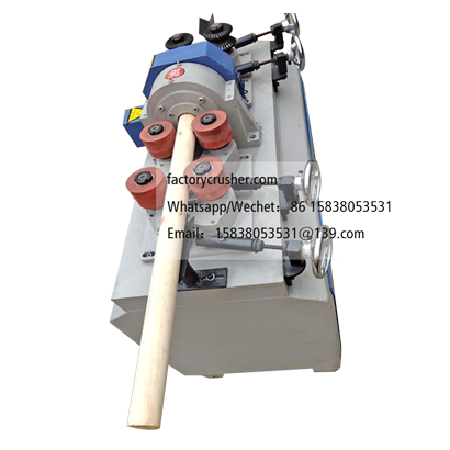 Small-scale round log peeling machine, a new type of log debarking machine.