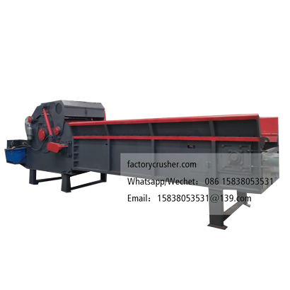 Large bark crusher
