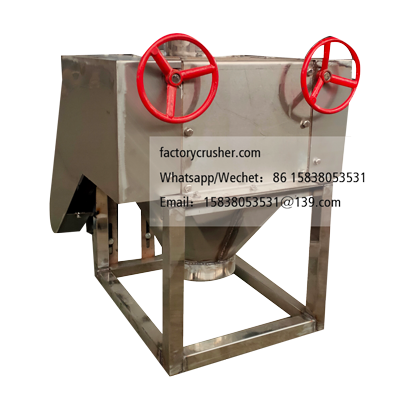 Small double-roll crusher