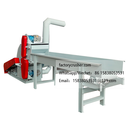 Forced-Feed Caragana Crusher