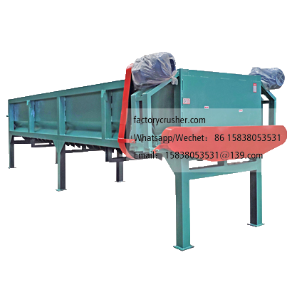 Trough-type wood peeling machine, debarking machine for fir wood scraps, log debarking machine