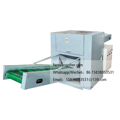 Fiber cutting machine, shearing machine